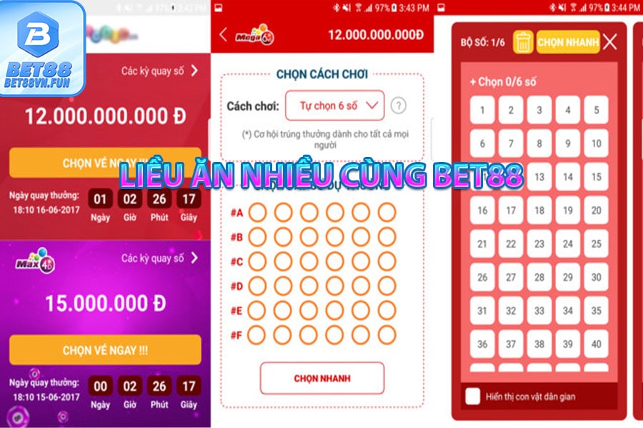 Soi cầu Xổ số Bet88 trực tuyến