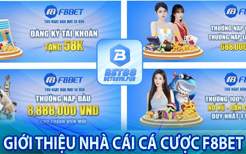 Giới thiệu cơ bản về nhà cái cá cược trực tuyến f8bet