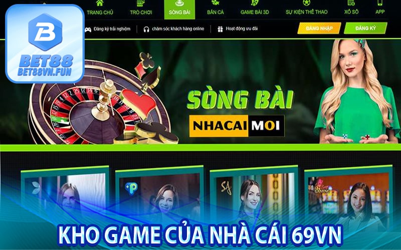 Kho game của nhà cái 69vn