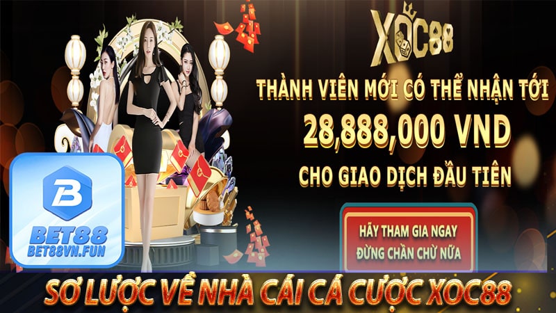 Thông tin sơ lược về nhà cái cá cược xoc88